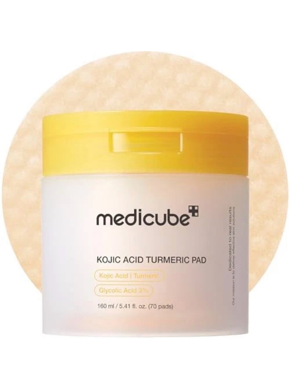 Medicube Toner Pads Kojic Acid Turmeric Clarifying Pad for Troubled Skin NIB